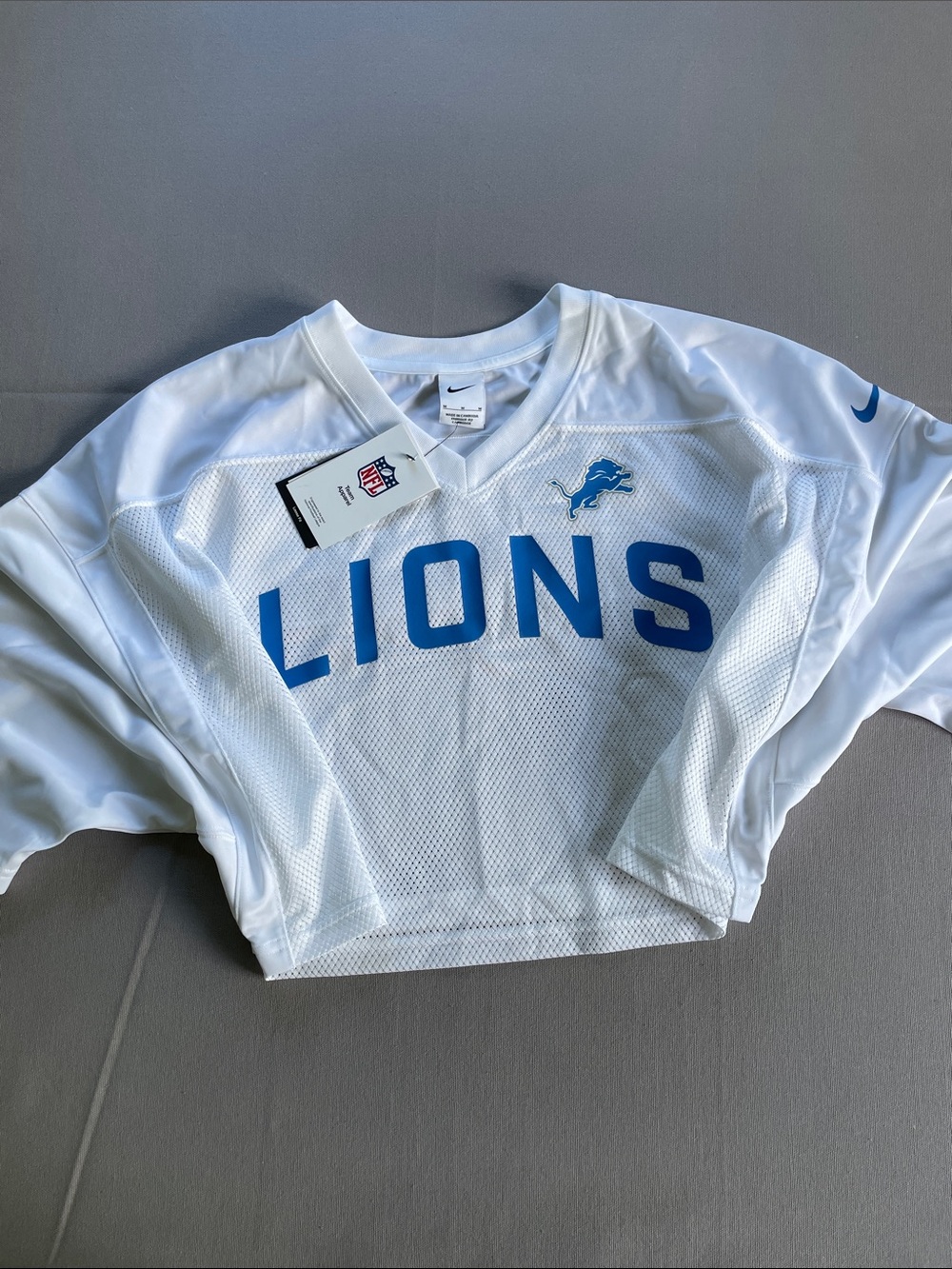 Detroit Lions Cropped Loose Fit Jersey